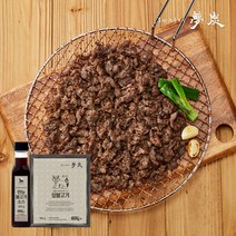 [몽탄 짚불구이] 몽탄 짚불고기 8팩 + 만능 불고기 소스 1병, 단일속성
