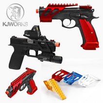 KJW Pistol Rail Mount / 2 Type 레일 마운트, 레드, 타입2