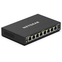 넷기어 NETGEAR 8포트 기가비트 이더넷 플러스 스위치 (GS308E) 블랙 107275 가성비, 8 Port with Enhanced Features
