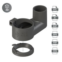 드로잉 3d stl 모델 52mm 65mm 80mm 스핀들 브러시 라우터 조각용 3d 인쇄 릴리프 지원 zbrush artcam aspire cut3d