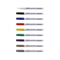 거의모든곳에 사용가능한 팁페인트마카/4.5mm-12자루, 12자루_금색(221326), 본상품선택