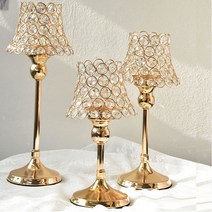 미플래닛 크리스탈 골드 갓스탠드 티라이트홀더