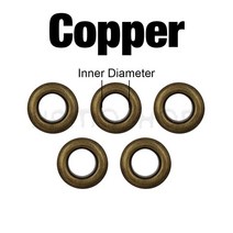 DIY 공예용품 장식품 폼폼 리본 4/5/6/8/10/12mm 금속 Eyelets 그로멧 구멍 반지 다색 와셔 Scrapbooking, 14 Copper_01 4mm 100pcs