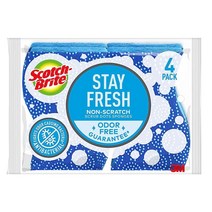 스카치브라이트 Scotch-Brite Scrub Dots 긁힘 방지 스크럽 스펀지 6개, 32 Scrub Sponges