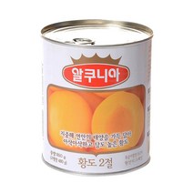 알쿠니아 황도 통조림, 850g, 12개