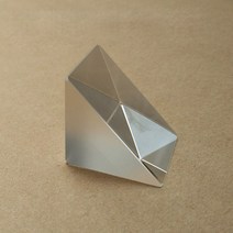 레이저 렌즈 8x8x8mm K9 유리 직각 프리즘 광학 실험 삼각형 실험기구 1 피스, 한개옵션0