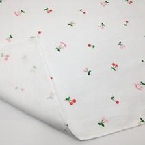 국산 순면 무형광 엠보면 나염 가제 손수건 10장