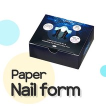 [네일국가고시] 다이아미 네일연장 젤네일폼지(100pcs), 1개