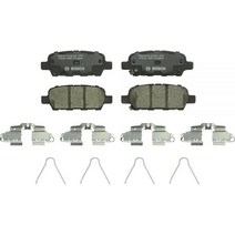 BOSCH BC1393 QuietCast 프리미엄 세라믹 디스크 브레이크 패드 세트 - 인피니티 EX35 FX35 FX37 G25 M37 M56 Q50 Q70 QX5