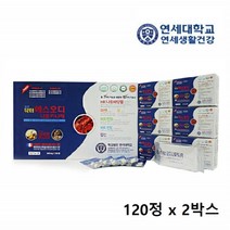 연세생활건강 명품 닥터 에스오디 나토키나제 HK 칸탈로프멜론추출물 PME-88 120정 2박스, 2개