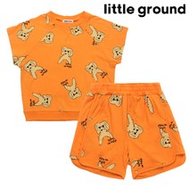 리틀그라운드 데님인더박스-찰리전판립티셔츠 져지팬츠(73321-330-10)CH 딜 아동티셔츠 아동상하복 선물