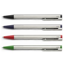 라미 LAMY 로고 LOGO 스틸 볼펜 205 낱개 고급 필기, 블루