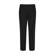 루즈핏 사이드밴딩 슬랙스_AED1PP1102BK