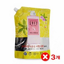 남지않아안심 프리미엄 주방세제 레몬 베베나 리필 X3, 상세페이지 참조