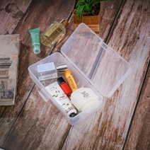 멀티 플라스틱 수납케이스(18.5x9cm) 투명, 상세페이지 참조, 상세페이지 참조