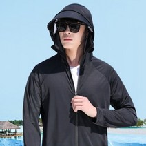 남자티 낚시복 자외선차단 겨울 낚시 여름낚시바지 선상낚시 남여공용 바람막이 봄 바다낚시복, 3XL, 블랙 챙 탈부착