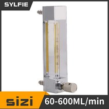 산소농도측정기 냄새 이산화탄소경보기 lzb-3 60-600mlmin 산소 유량 측정 도구 산업 병원용 유량계, 없음, 한개옵션0
