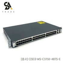 CISCO WS-C3750-48TS-E 48포트 스위칭허브