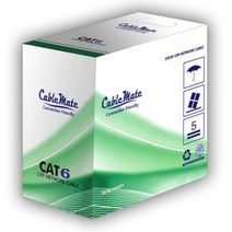[CableMate] 케이블메이트 CAT.6 UTP 랜케이블 100M [1롤/박스] 블루