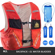 마라톤복 남성 여성 5월 달리기 러닝 마라톤대회 복장 AONIJIE C933 보라색 정장 업데이트 야외 스포츠 5L, 07 ML Orange