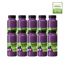 [풀무원녹즙] 7+3 추가증정 / 프레시업 베리마리굿(빌베리&마리골드) 190ml / 적포도 과일 주스 즙 음료 쥬스 루테인 블루베리 건강주스 과채 야채