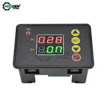 전기릴레이 듀얼 LED 디스플레이 자동화 사이클 지연 타이머 제어 스위치 디지털 타이밍 릴레이 DC 12V 24, 02 DC 24V