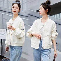 봄 숏 트렌치 코트 여 작은 키 패션 서양풍 디자인 감각 맨투맨 캐주얼 루즈핏