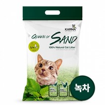 베스트펫 퀸오브샌드 고양이 두부모래 녹차 2.85kg, 단품