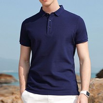 남자 반팔티 피케 카라 넥 골프 레귤러핏 봄 여름 PK 여행 무지 남성