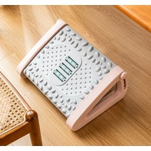 모션데스크 높이 조절 테이블 스탠딩 책상 책상 발판 아래 조절 가능 마사지 작업시 발 받침대 5 높이, 03 Pink