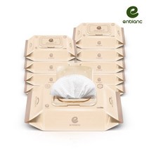 (앙블랑) 앙블랑 아기물티슈 세이프 베이지 캡형 72매X10팩 N-GC10