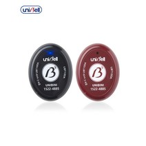 유니벨 장거리 무선 호출벨 UBT-100F 식당벨 콜벨 테이블벨 병원벨 비상벨, 블랙