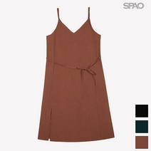 스파오 심플 폴리 뷔스티에 원피스 SPOW938G52