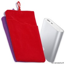VELVET 보조배터리 샤오미 POUCH 파우치 구슬, 오렌지