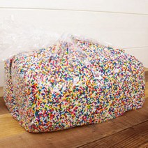스프링클 레인보우바 500g /구슬/토핑/데코/빙수/, 스프링클 구슬레인보우4.5kg/ 데