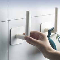 일회용 앞치마 걸이 종이 액자걸이 모자걸이 걸이대, 화이트, 1개