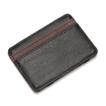 남자카드드지갑 카드지갑 purdored pc 매직 카드 홀더 솔리드 남성 명함 케이스