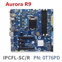 Dell Alienware 오로라 R9 IPCFL-SC/R 데스크탑 마더보드 LGA 1151 Z370 DDR4 PN: CN-0T76PD, 한개옵션0