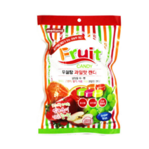 멜랜드 무설탕 과일맛캔디 92g, 4개