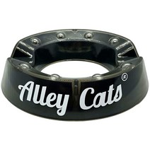 Alley Cats 볼 베어링 스피너 홀더가 있는 볼링 볼 컵 스탠드 | 볼링공 및 액세서리를 위한 클리너 마운트 | 브런즈윅 스톰 해머 등과 호환 | 링 모양의 클리닝 디스플