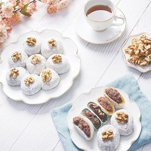 미미스상회 미미스상회 오븐에 구워 고소한 3종호두찹쌀떡 (60gX20개), 단일옵션, 60g