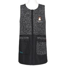 마마렐라 조끼 니트 기모 앞치마, 블랙