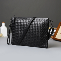 신고메고 남자 수제 천연 가죽 파우치 손 가방 맨스백 클러치백