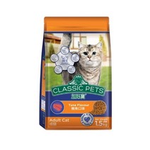 CP 클래식 캣 어덜트 참치 1.5kg 고양이 사료 연령별, 쿠T 본상품선택