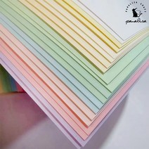 크리스마스포장지 종이포장지 꽃포장지 Panalisacraft A4 크기 10pcs 혼합 색상 마카롱 10 색 용지 프리미엄 카드 팩 180GSM 무거운 무게 공예, 01 10pcs 10 colors