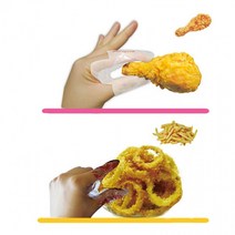 VAO638398손가락 비닐장갑 일회용비닐장갑 핑거냅 핑거넵 500매, 1