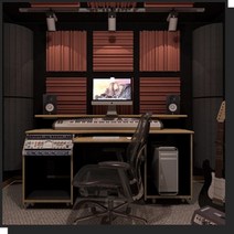 바커스틱 모던사운드 키트 / 룸 어쿠스틱 솔루션 어쿠스틱패널(24EA) 베이스트랩(4EA) QRD 사운드디퓨저(8EA), 웨지2 24PACK, 와인(Burgundy), 600x600 8PACK, 24개
