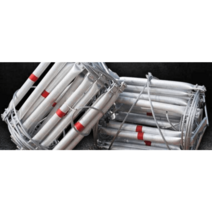 수직구조대 가정용 화재 탈출 사다리 옥상 구조 나무, 3m거리40+안전후크+스틸와이어탈출사다리