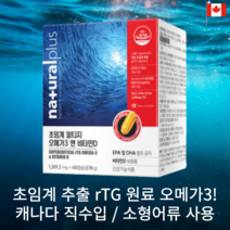 저온 초임계 추출 rtg오메가 초임계 알티지 오메가3 앤 비타민d 60캡슐