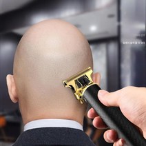 민머리신기 이발기 전기밀기 이발소 이발소 다용도 가정용 성인 남자 기름머리 밀기, 기본, 다크나이트블랙온갖(단일없이)